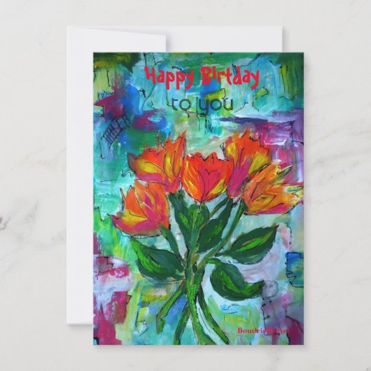 Happy birthday (正面)