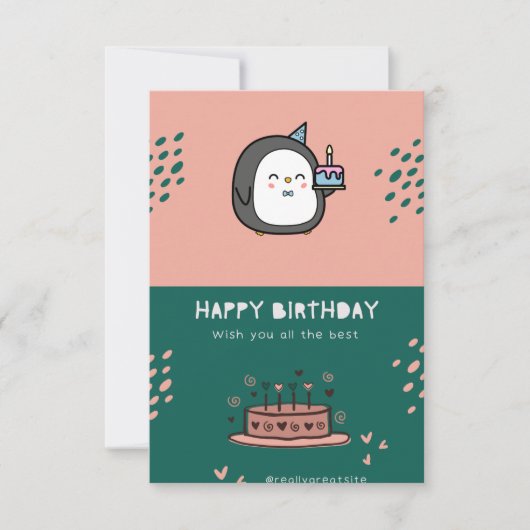  happy Birthday (正面)