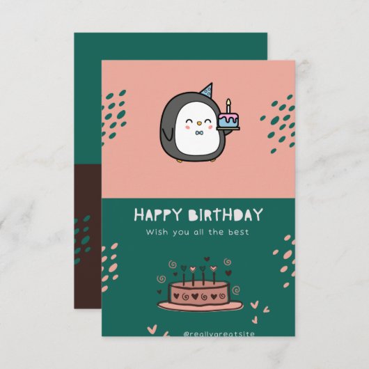  happy Birthday (正面/裏面)