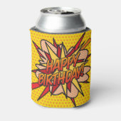 HAPPY BIRTHDAY おもしろモダン 缶クーラー (缶裏面)