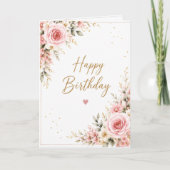 Happy Birthday カード (正面)