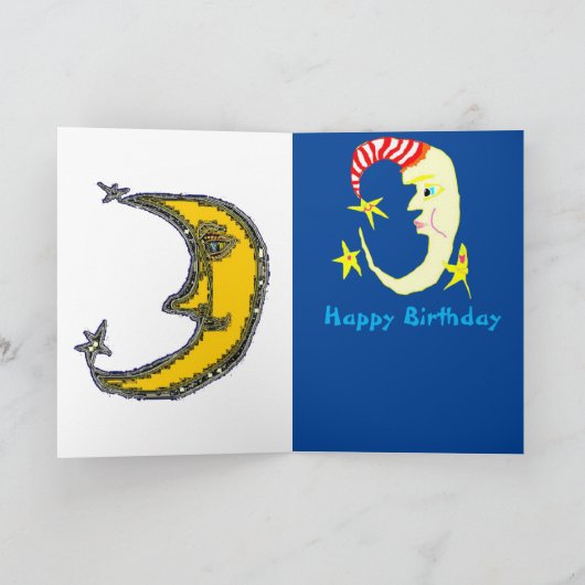 Happy Birthday 🎊🎈🎂  カード (内部)