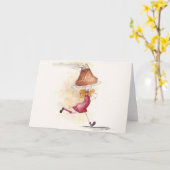 Happy birthday カード (黄色い花)