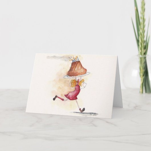 Happy birthday カード (正面)