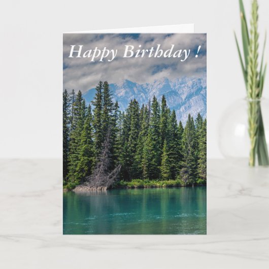 Happy Birthday カード (正面)