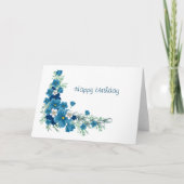 Happy birthday カード (正面)