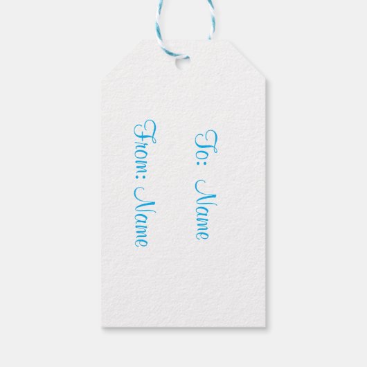 Happy Birthday  ギフトタグ (裏面)