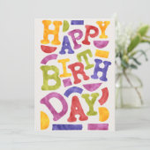 HAPPY BIRTHDAY シーズンカード (スタンド正面)