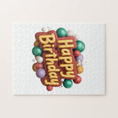 happy birthday ジグソーパズル (横)