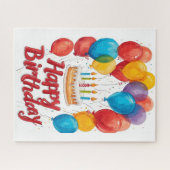Happy Birthday ジグソーパズル (横)