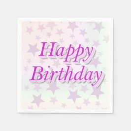 Happy Birthday!! スタンダードカクテルナプキン