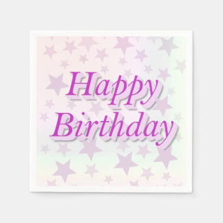 Happy Birthday!! スタンダードカクテルナプキン