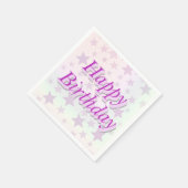 Happy Birthday!! スタンダードカクテルナプキン (角)