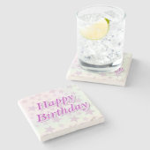 Happy Birthday!! ストーンコースター (横)