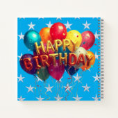 HAPPY BIRTHDAY ノートブック (裏面)