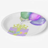 Happy birthday  ペーパープレート (アングル)