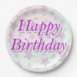 Happy Birthday!! ペーパープレート