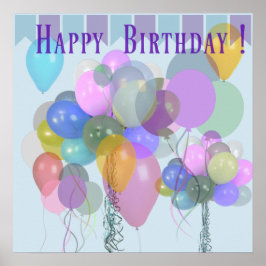 Happy Birthday ポスター