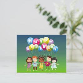 Happy Birthday ポストカード