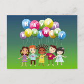 Happy Birthday ポストカード (正面)