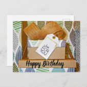 Happy Birthday ポストカード (正面/裏面)