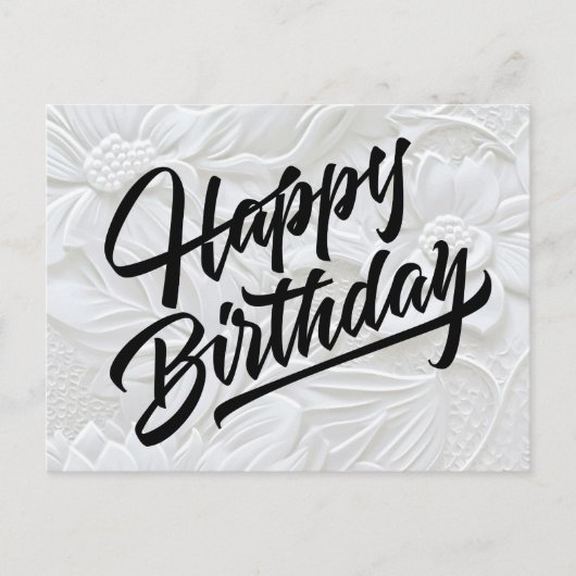 Happy Birthday ポストカード (正面)