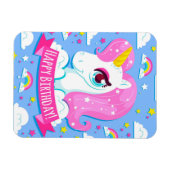 Happy Birthday マグネット (横)