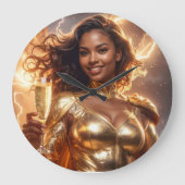 Happy Birthday ラージ壁時計 (正面)