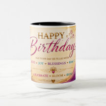 Happy Birthday™ 愛 喜び 祝福 マジック グラジオラス