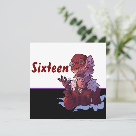 Happy Birthday 16 wolf, sweet 16 (スタンド正面)
