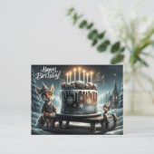 Happy Birthday 2026  Postcards divers -5 ポストカード (スタンド正面)