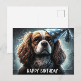 Happy Birthday 2026 Postcards Dog -7 ポストカード
