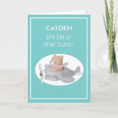 Happy Birthday #3 boy greeting card カード (正面)