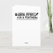 Happy Birthday | Adorable  Squirrel Card カード (裏面)