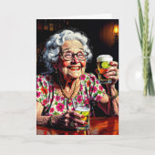 Happy Birthday | Aging Humor Funny カード (正面)