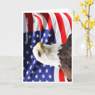 Happy Birthday America Greeting Card カード
