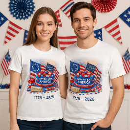 Happy Birthday America Patriotic Unisex  Tシャツ
