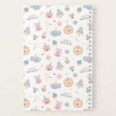 Happy Birthday Animals ノートブック (裏面)