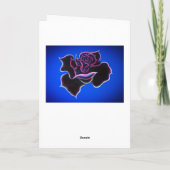 Happy Birthday Aquarius - Wassermann カード (裏面)