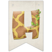 Happy Birthday Banner Wild バンティングフラッグ (第2の旗)