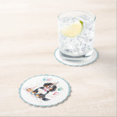 Happy Birthday Bernese Mountain Dog ペーパーコースター (インサイチュ)