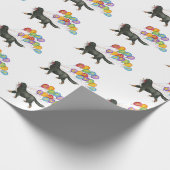 Happy Birthday Bernese Mountain Dog ラッピングペーパー (角)