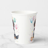 Happy Birthday Bernese Mountain Dog 紙コップ (右)