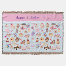 Happy Birthday Blanket  スローブランケット