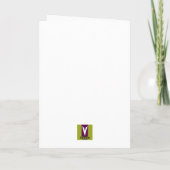 Happy Birthday - bowler カード (裏面)