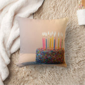 Happy Birthday cake クッション (ブランケット)