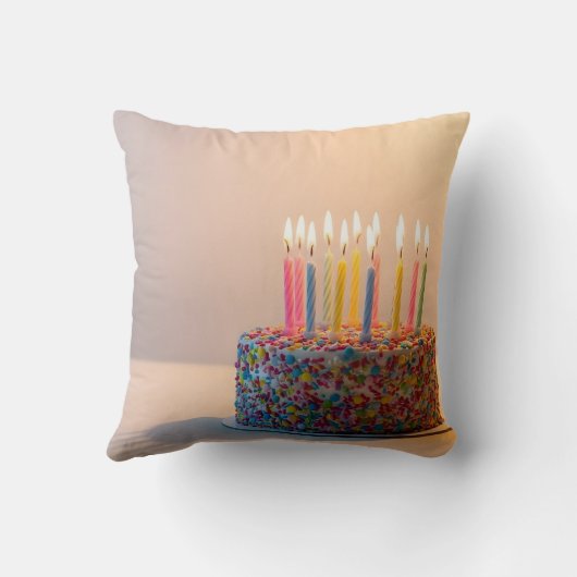 Happy Birthday cake クッション (裏面)