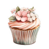 Happy Birthday Cake for girl 缶バッジ