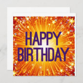 Happy Birthday Card (正面/裏面)