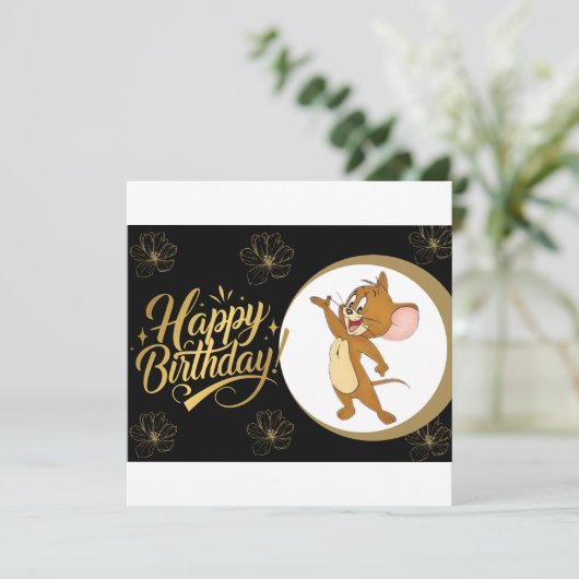 Happy Birthday Card カード (スタンド正面)